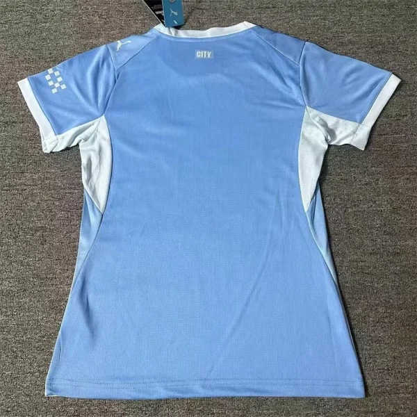 Manchester City 2026/27 Home Women Jersey Fan Version - Back View Manchester City 2026/27 Home Women Jersey Fan Version - Back View | KFCOOL