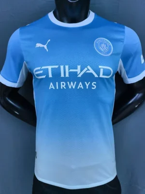Manchester City 2026/27 Home Jersey Player Version - Front View | KFCOOL