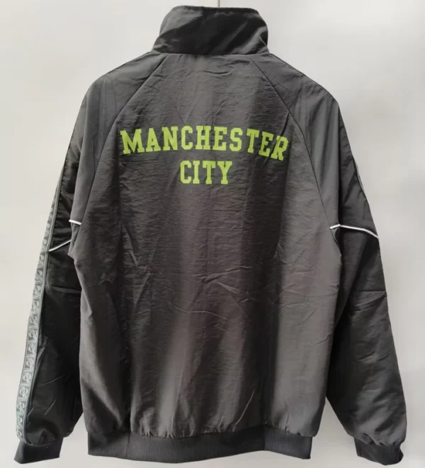 Manchester City 2026/27 Windbreaker - Back View - KFCool – Football Jerseys & Soccer Kits Store Manchester City 2026/27 Windbreaker - Back View | KFCOOL