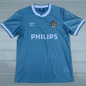 Manchester City 1986/87 Retro Home Jersey Fan Version - Front View Manchester City 1986/87 Retro Home Jersey Fan Version - Front View | KFCOOL