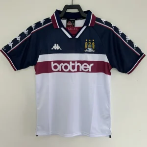 Manchester City 1997/98 Retro Away Jersey Fan Version - Front View Manchester City 1997/98 Retro Away Jersey Fan Version - Front View | KFCOOL