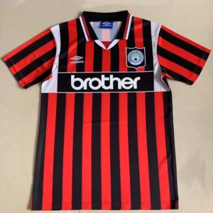 Manchester City 1994/96 Retro Away Jersey Fan Version - Front View Manchester City 1994/96 Retro Away Jersey Fan Version - Front View | KFCOOL