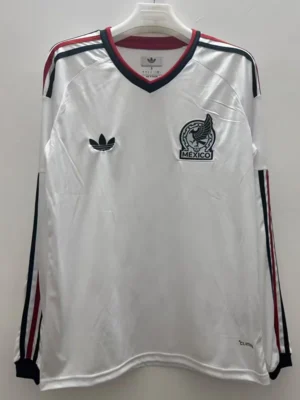 Mexico 2026/27 Away Long Sleeve Jersey Fan Version - Front View | KFCOOL