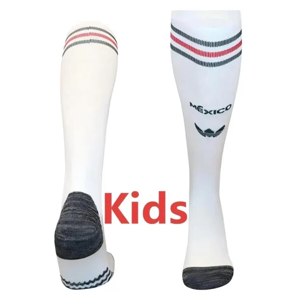 Mexico 2026/27 Away Socks - Front View - KFCool – Football Jerseys & Soccer Kits Store Mexico 2026/27 Away Socks - Front View | KFCOOL