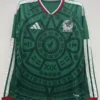 Mexico 2026/27 Home Long Sleeve Jersey Fan Version - Front View | KFCOOL