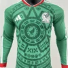 Mexico 2026/27 Home Long Sleeve Jersey Player Version - Front View Mexico 2026/27 Home Long Sleeve Jersey Player Version - Front View | KFCOOL