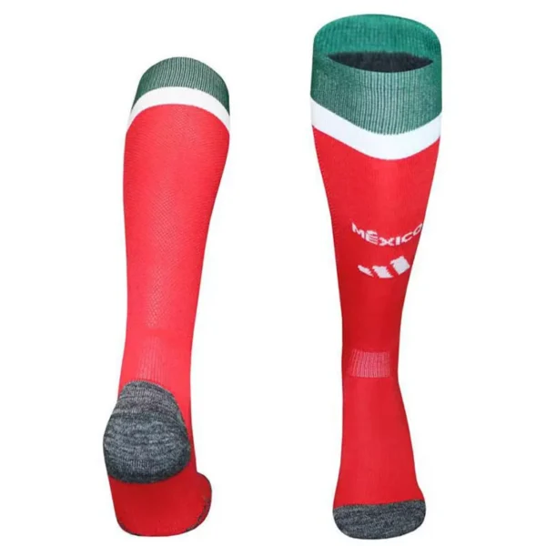 Mexico 2026/27 Home Socks - Front View | KFCOOL