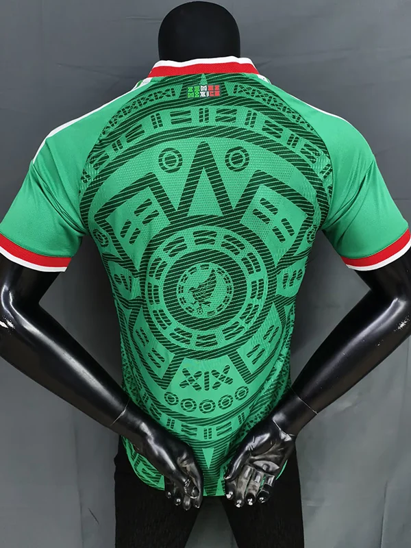 Mexico 2026/27 Home Jersey Player Version - Back View Mexico 2026/27 Home Jersey Player Version - Back View | KFCOOL