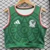 Mexico 2026/27 Home Sleeveless Women Yoga Vest - Front View Mexico 2026/27 Home Sleeveless Women Yoga Vest - Front View | KFCOOL