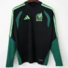 Mexico 2026/27 Black Half Pull Tracksuit - Front View - KFCool – Football Jerseys & Soccer Kits Store Mexico 2026/27 Black Half Pull Tracksuit - Front View | KFCOOL