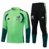 Mexico 2026/27 Green Half Pull Tracksuit - Front View | KFCOOL