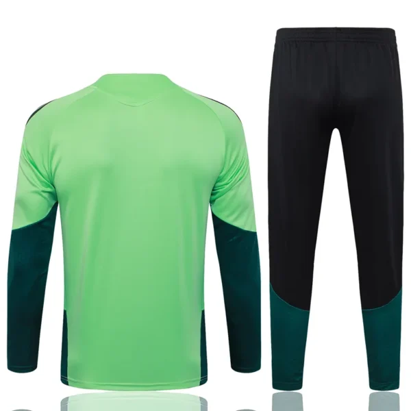 Mexico 2026/27 Green Half Pull Tracksuit - Back View | KFCOOL