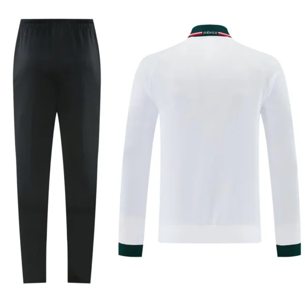 Mexico 2026/27 White Jacket Tracksuit - Back View - KFCool – Football Jerseys & Soccer Kits Store Mexico 2026/27 White Jacket Tracksuit - Back View | KFCOOL