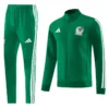 Mexico 2026/27 Green White Jacket Tracksuit - Front View | KFCOOL