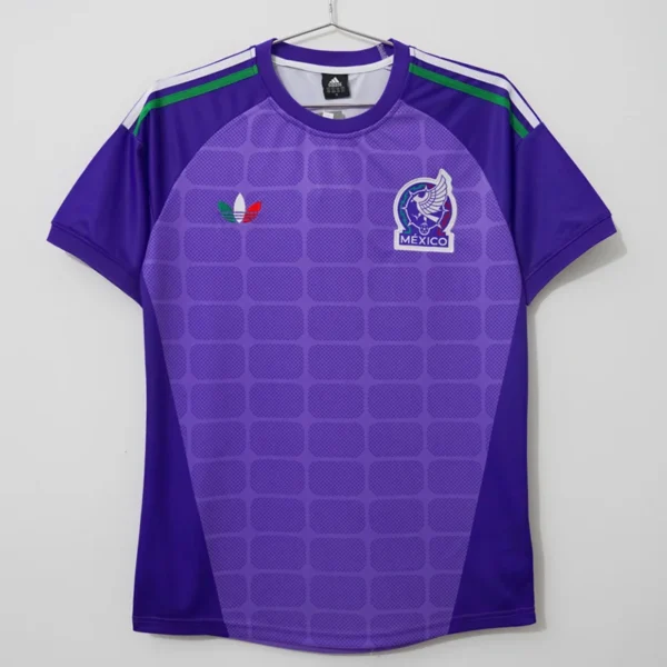 Mexico 2026/27 Goalkeeper Purple Jersey Fan Version - Front View Mexico 2026/27 Goalkeeper Purple Jersey Fan Version - Front View | KFCOOL
