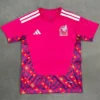 Mexico 2026/27 Goalkeeper Pink Red Jersey Fan Version - Front View Mexico 2026/27 Goalkeeper Pink Red Jersey Fan Version - Front View | KFCOOL