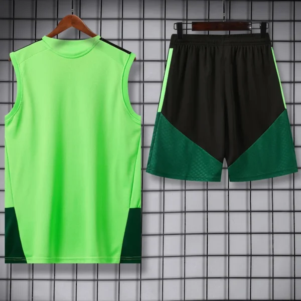 Mexico 2026/27 Green Sleeveless Shorts - Back View Mexico 2026/27 Green Sleeveless Shorts - Back View | KFCOOL
