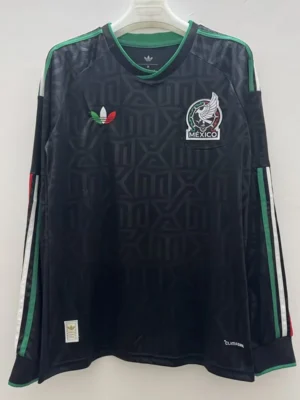 Mexico 2026/27 Third Long Sleeve Jersey Fan Version - Front View | KFCOOL