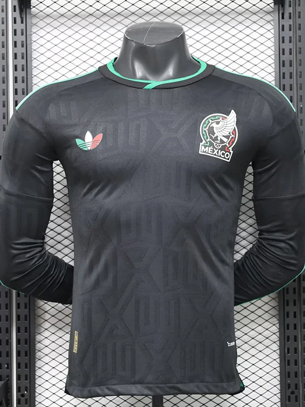 Mexico 2026/27 Third Long Sleeve Jersey Player Version - Back View | KFCOOL