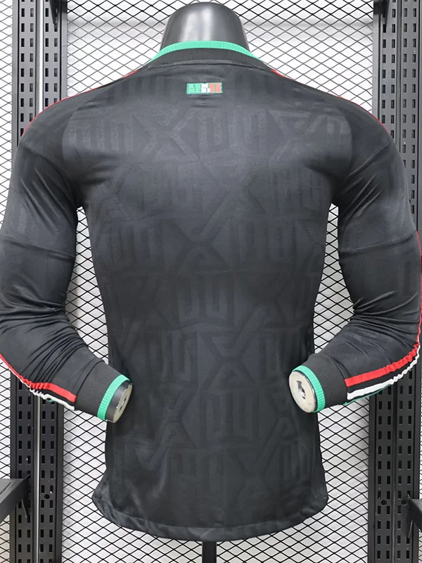Mexico 2026/27 Third Long Sleeve Jersey Player Version - Detail View 3 | KFCOOL