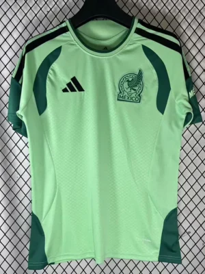 Mexico 2026/27 Green Training Shirt Fan Version - Front View | KFCOOL
