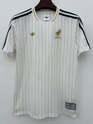 Mexico 2026/27 White Training Shirt Fan Version - Front View | KFCOOL