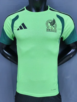 Mexico 2026/27 Green Training Shirt Player Version - Front View | KFCOOL