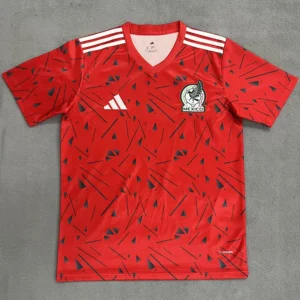 Mexico 2026/27 Red Special Edition Training Shirt - Front View Mexico 2026/27 Red Special Edition Training Shirt - Front View | KFCOOL