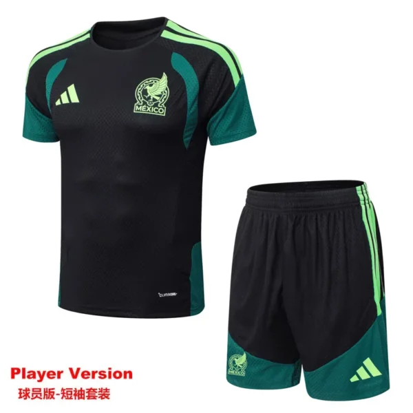 Mexico 2026/27 Training Short Suit Player Version - Front View Mexico 2026/27 Training Short Suit Player Version - Front View | KFCOOL