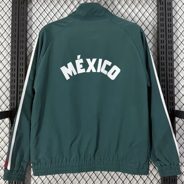Mexico 2026/27 Green Windbreaker - Back View - KFCool – Football Jerseys & Soccer Kits Store Mexico 2026/27 Green Windbreaker - Back View | KFCOOL