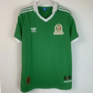 Mexico 1986/87 Retro Home Jersey Fan Version - Front View Mexico 1986/87 Retro Home Jersey Fan Version - Front View | KFCOOL