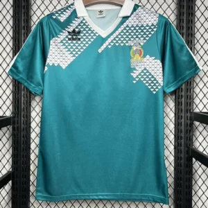 Mexico 1990/91 Retro Home Jersey Fan Version - Front View Mexico 1990/91 Retro Home Jersey Fan Version - Front View | KFCOOL