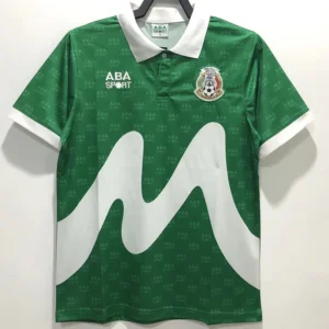 Mexico 1995/96 Retro Home Jersey Fan Version - Front View | KFCOOL