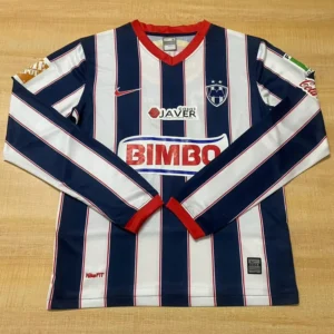 Monterrey 2009/10 Retro Home Long Sleeve Jersey Fan Version - Front View Monterrey 2009/10 Retro Home Long Sleeve Jersey Fan Version - Front View | KFCOOL