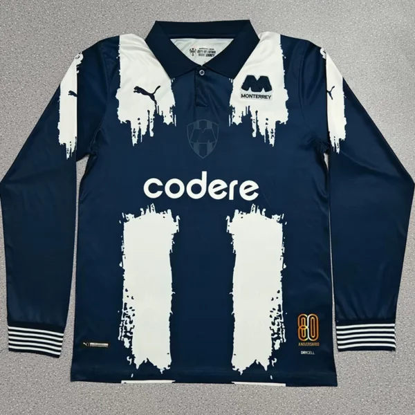 Monterrey 2025/26 Home Long Sleeve Jersey Fan Version - Front View Monterrey 2025/26 Home Long Sleeve Jersey Fan Version - Front View | KFCOOL