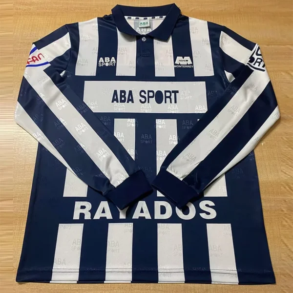 Monterrey 1997/98 Retro Home Long Sleeve Jersey Fan Version - Front View | KFCOOL
