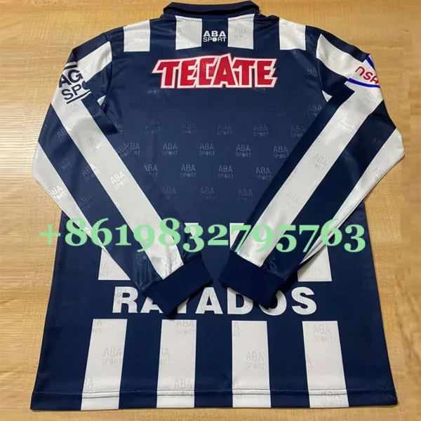 Monterrey 1997/98 Retro Home Long Sleeve Jersey Fan Version - Back View | KFCOOL
