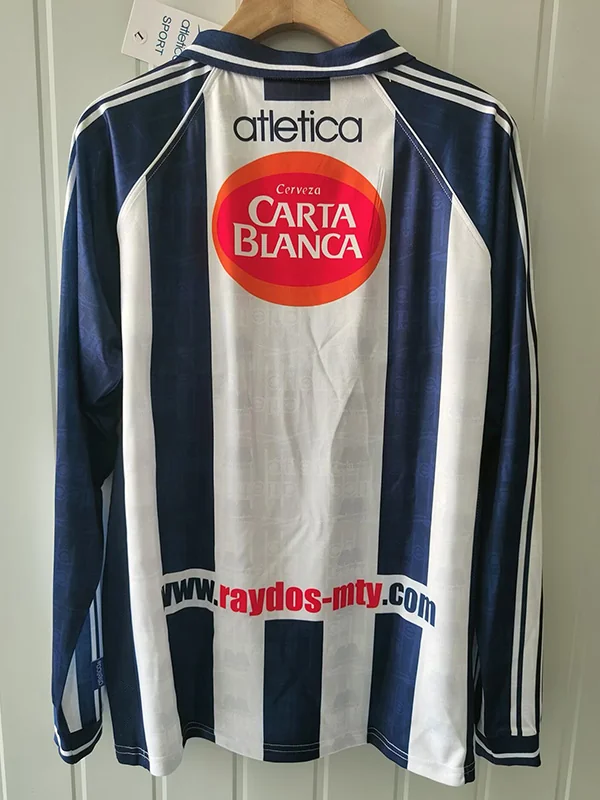 Monterrey 1999/00 Retro Home Long Sleeve Jersey Fan Version - Back View | KFCOOL