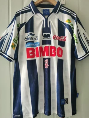 Monterrey 1999/00 Retro Home Jersey Fan Version - Front View Monterrey 1999/00 Retro Home Jersey Fan Version - Front View | KFCOOL