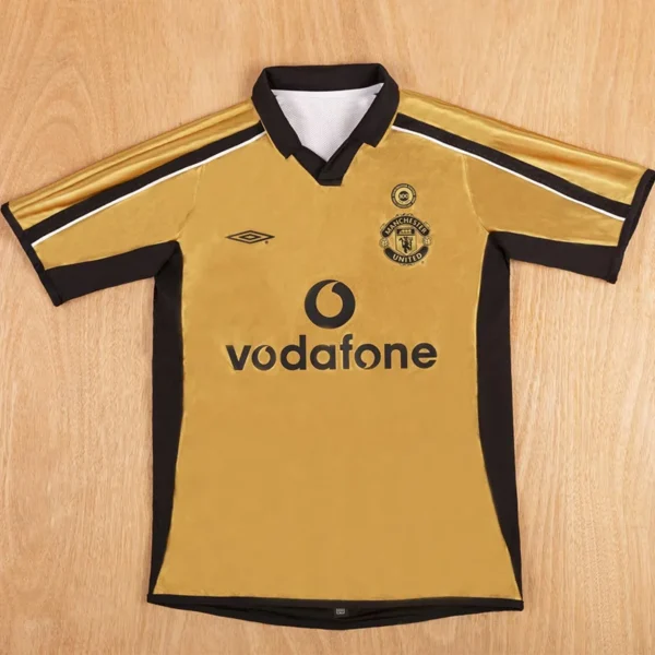 Manchester United 2001/02 Retro Anniversary Jersey Fan Version - Detail View 3 | KFCOOL