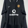 Manchester United 2003/04 Retro Away Long Sleeve Jersey Fan Version - Front View Manchester United 2003/04 Retro Away Long Sleeve Jersey Fan Version - Front View | KFCOOL