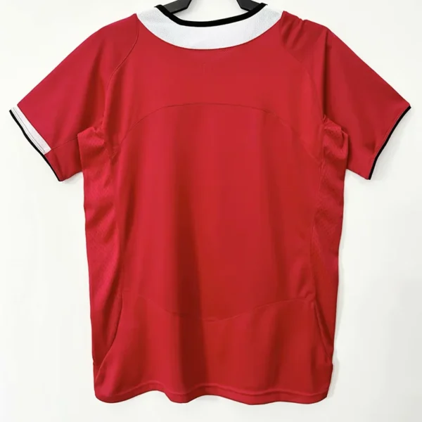 Manchester United 2005/06 Retro Home Jersey Fan Version - Back View | KFCOOL