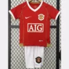 Manchester United 2006/07 Retro Away Kids Kit Fan Version - Front View | KFCOOL