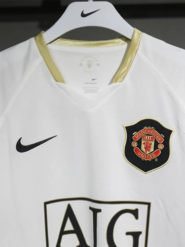 Manchester United 2006/07 Retro Away Jersey Player Version - Back View | KFCOOL