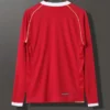 Manchester United 2006/07 Retro Home Long Sleeve Jersey Fan Version - Back View | KFCOOL