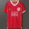 Manchester United 2006/07 Retro Home Jersey Fan Version - Front View | KFCOOL