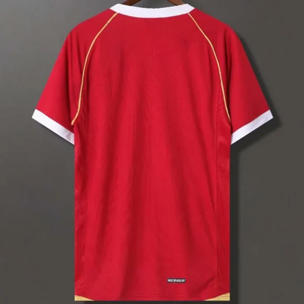 Manchester United 2006/07 Retro Home Jersey Fan Version - Back View | KFCOOL