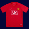 Cristiano Ronaldo #7 Manchester United 2007/08 Retro Home Jersey Fan Version - Front View | KFCOOL