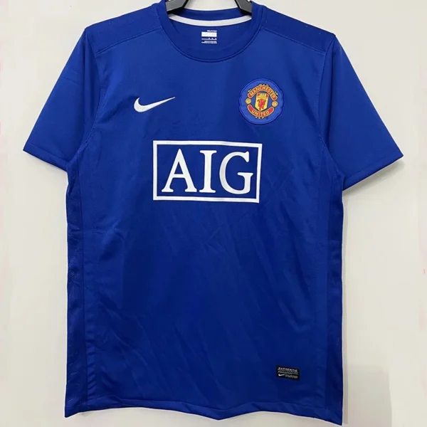 Manchester United 2008/09 Retro Away Jersey Fan Version - Front View | KFCOOL
