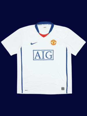 Cristiano Ronaldo #7 Manchester United 2008/09 Retro Away Jersey Fan Version - Front View | KFCOOL